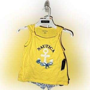 NAUTICA - NWT - 2 piece short and tank set size 6x